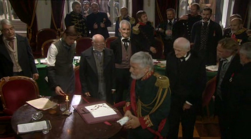 亨利·杜南：十字上的红剧照的剧照