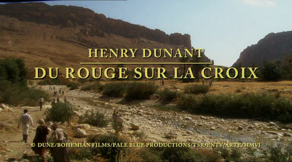 亨利·杜南：十字上的红剧照的剧照