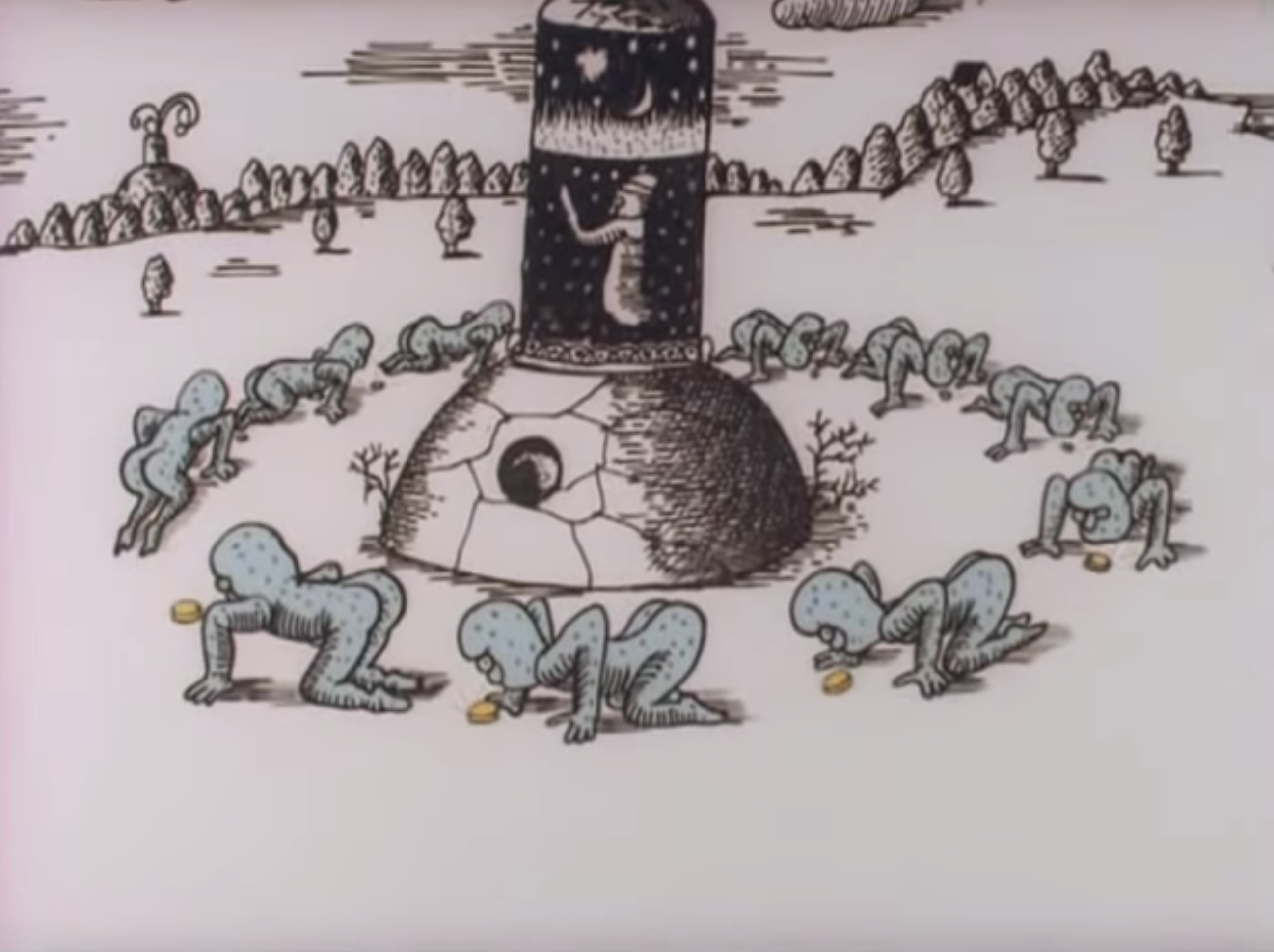 寄生虫的一夜剧照的剧照