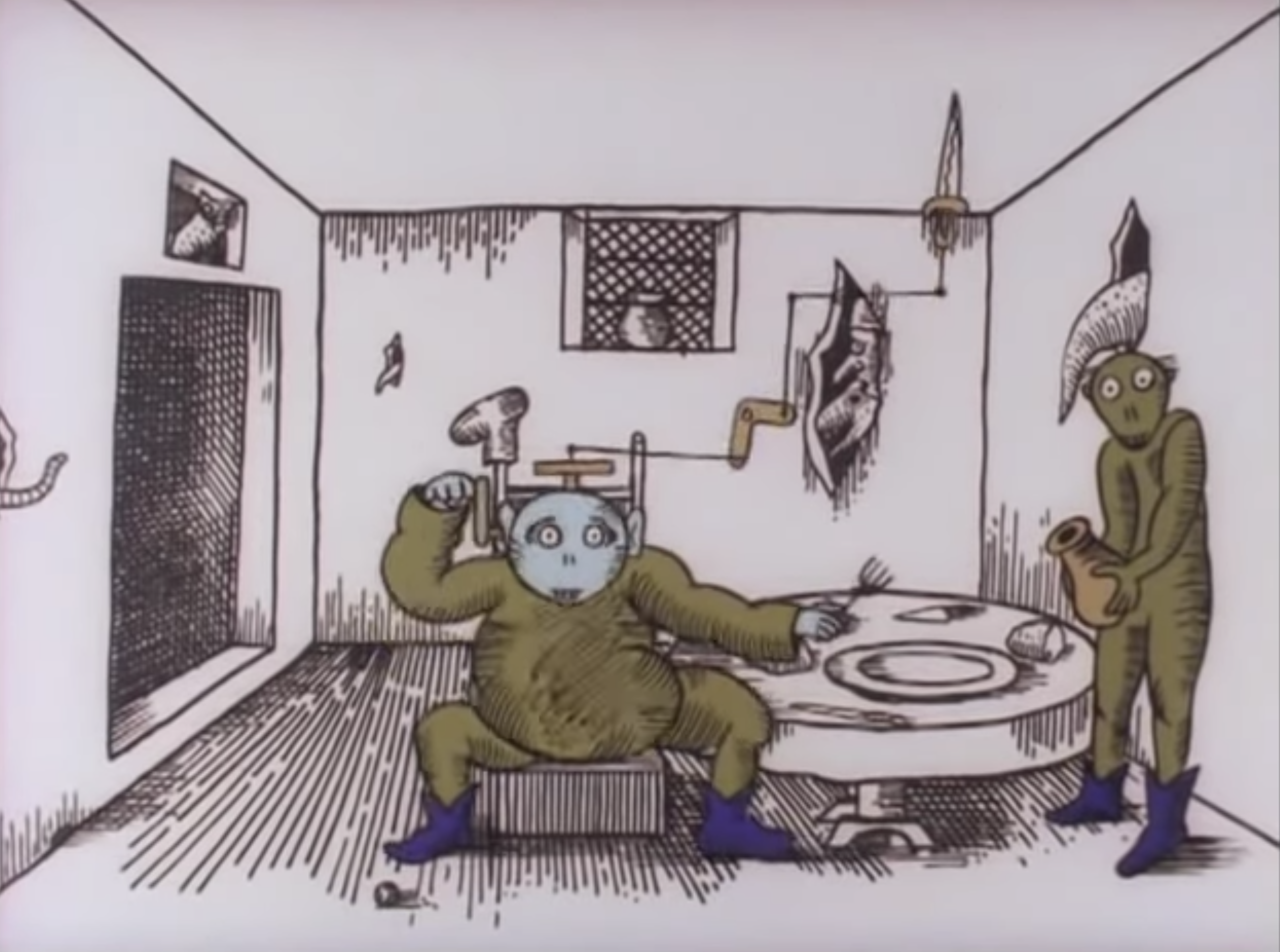 寄生虫的一夜剧照的剧照