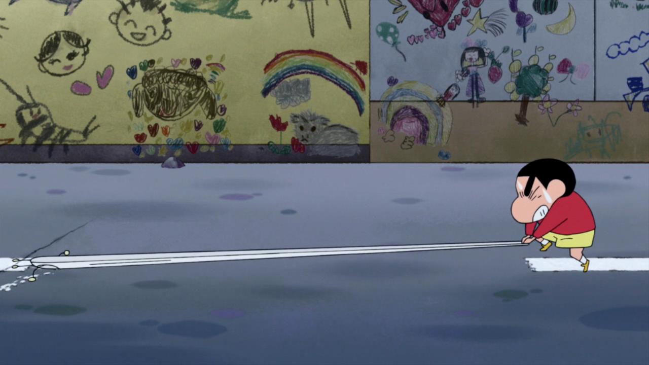 蜡笔小新：激战！涂鸦王国和约四位勇士剧照的剧照