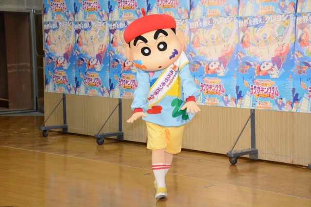 蜡笔小新：激战！涂鸦王国和约四位勇士剧照的剧照