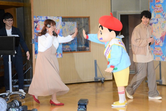 蜡笔小新：激战！涂鸦王国和约四位勇士剧照的剧照