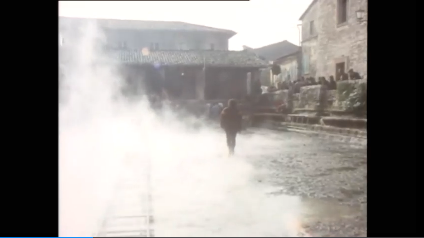 《乡愁》中的塔可夫斯基剧照的剧照