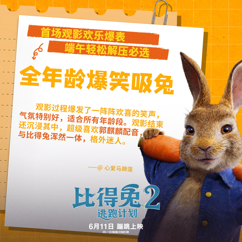 比得兔2：逃跑计划剧照的剧照