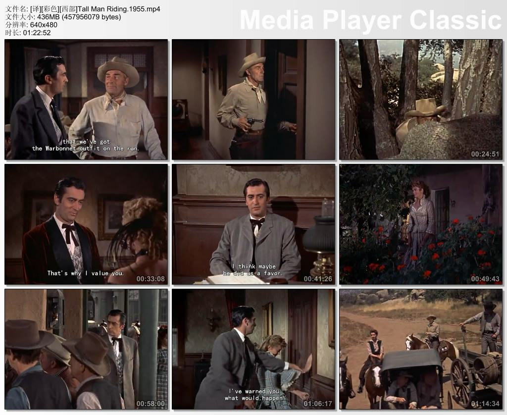 骑马的高个男人剧照的剧照