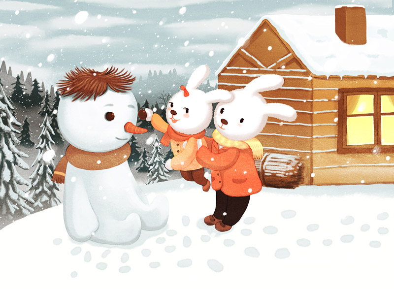 雪孩子剧照的剧照