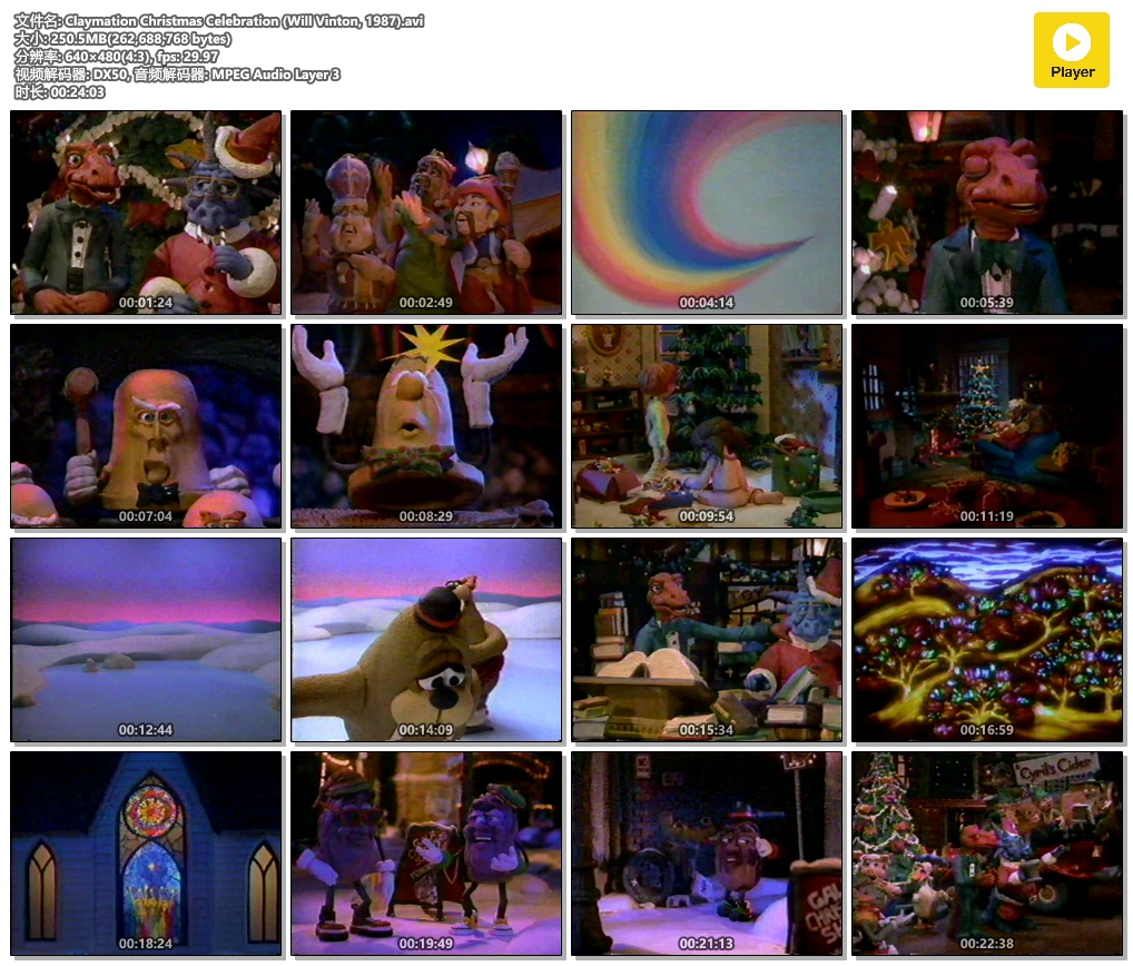 A Claymation Christmas Celebration剧照的剧照