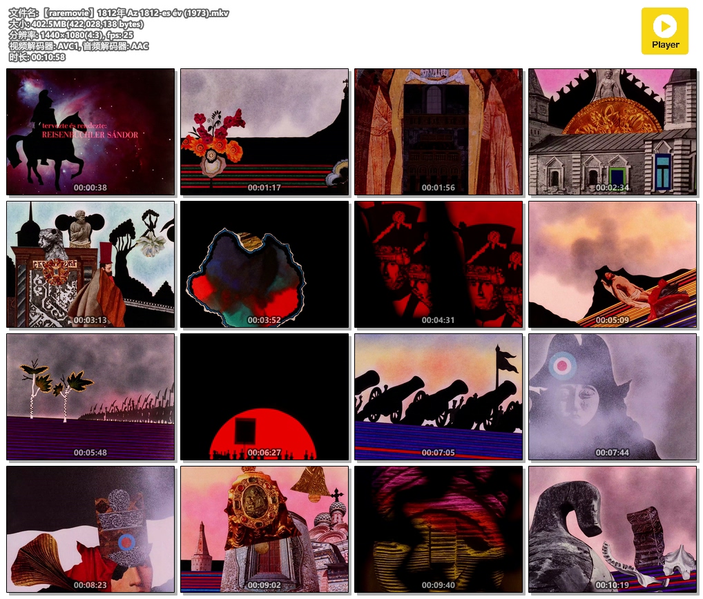 1812年剧照的剧照