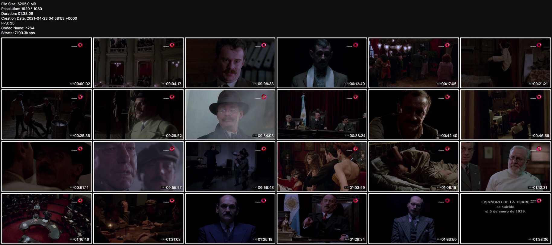 Asesinato en el senado de la nación剧照的剧照