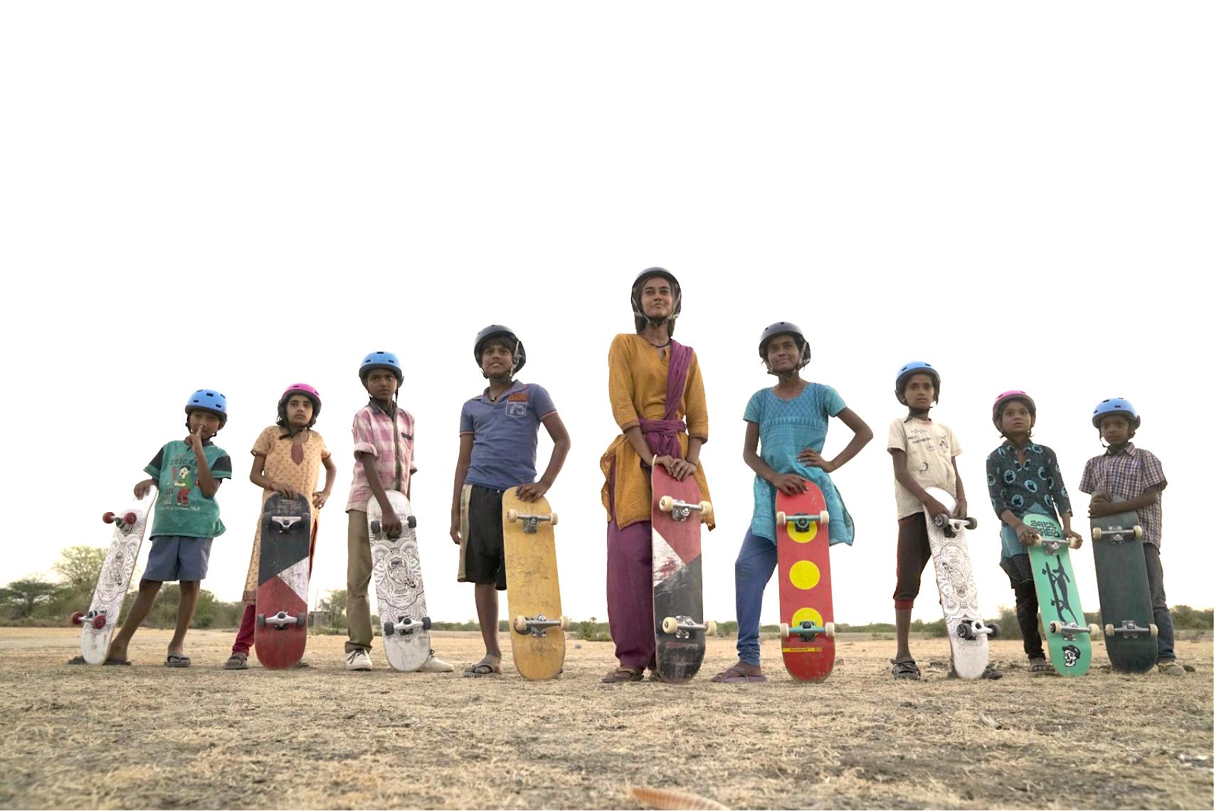 滑板女孩剧照的剧照