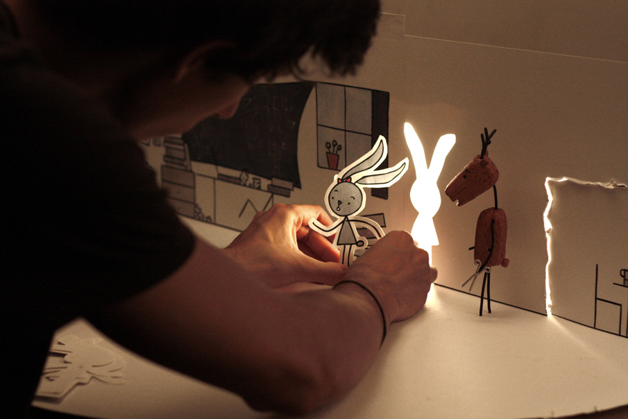 兔子和鹿剧照的剧照