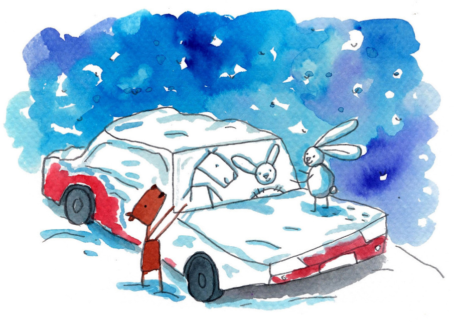 兔子和鹿剧照的剧照