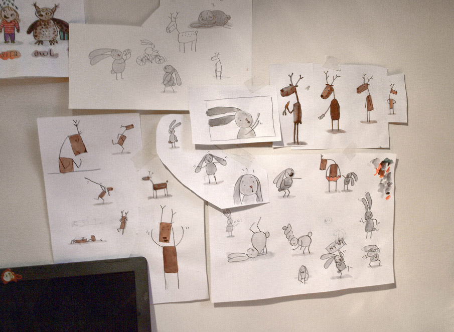 兔子和鹿剧照的剧照