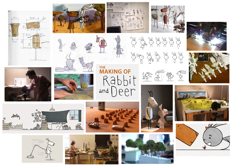 兔子和鹿剧照的剧照