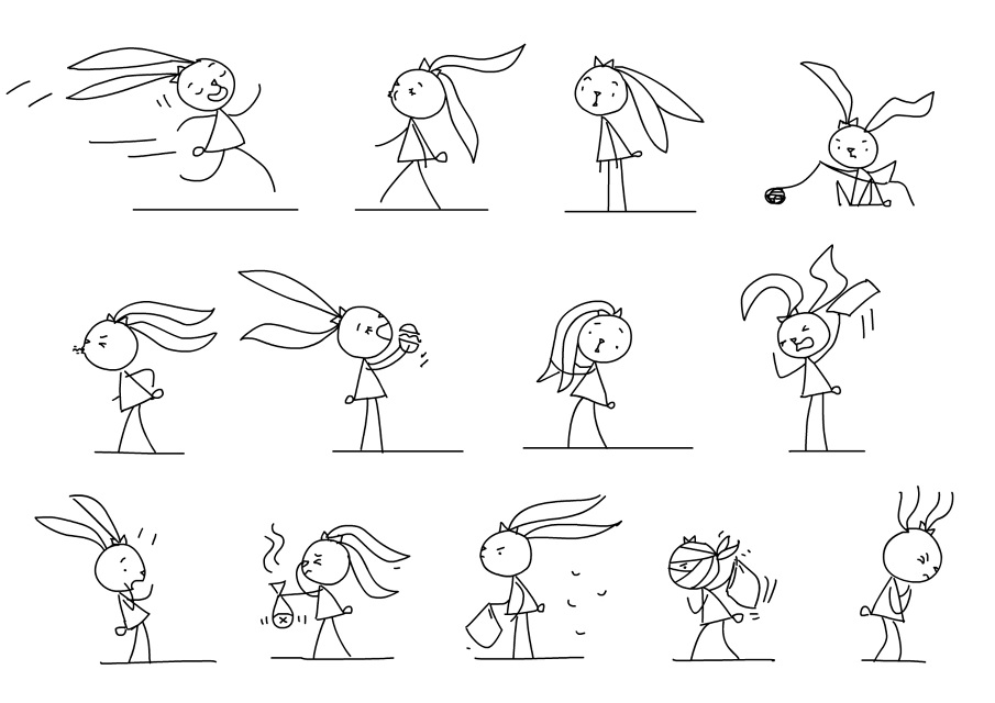 兔子和鹿剧照的剧照