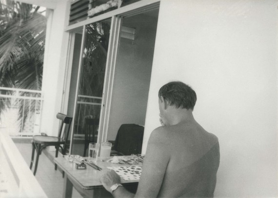 亲爱的赛·托姆布雷剧照的剧照