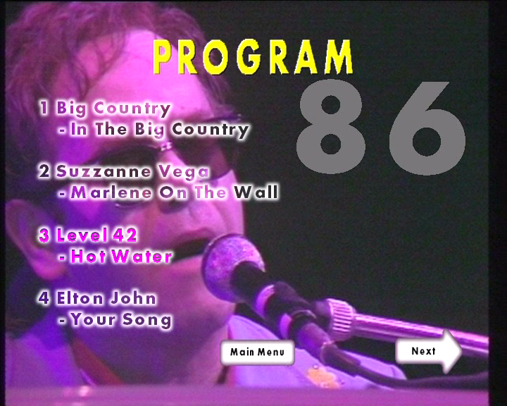 1986年王子基金音乐会剧照的剧照