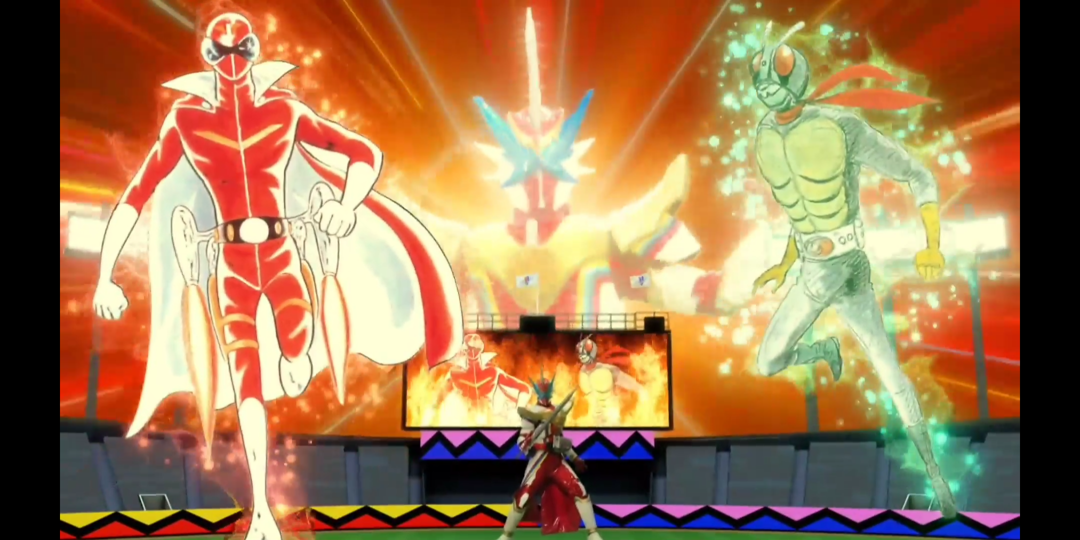 圣刃＋全开者 超级英雄战记剧照的剧照