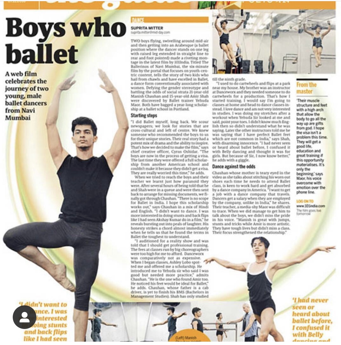 欧耶芭蕾剧照的剧照