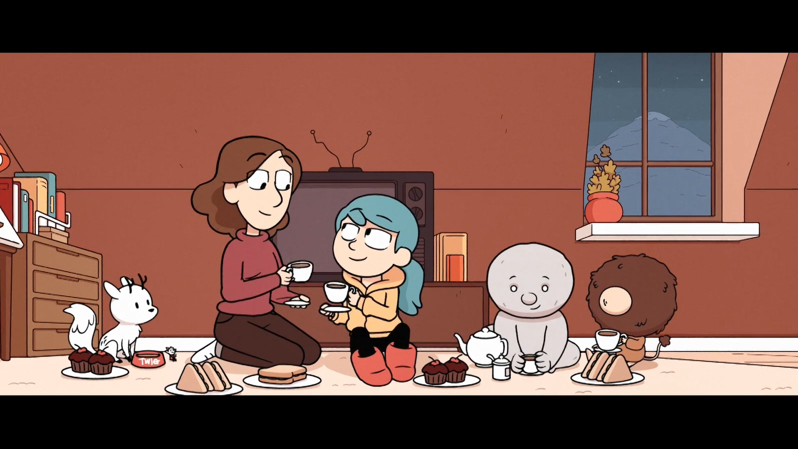 希尔达与山丘之王剧照的剧照