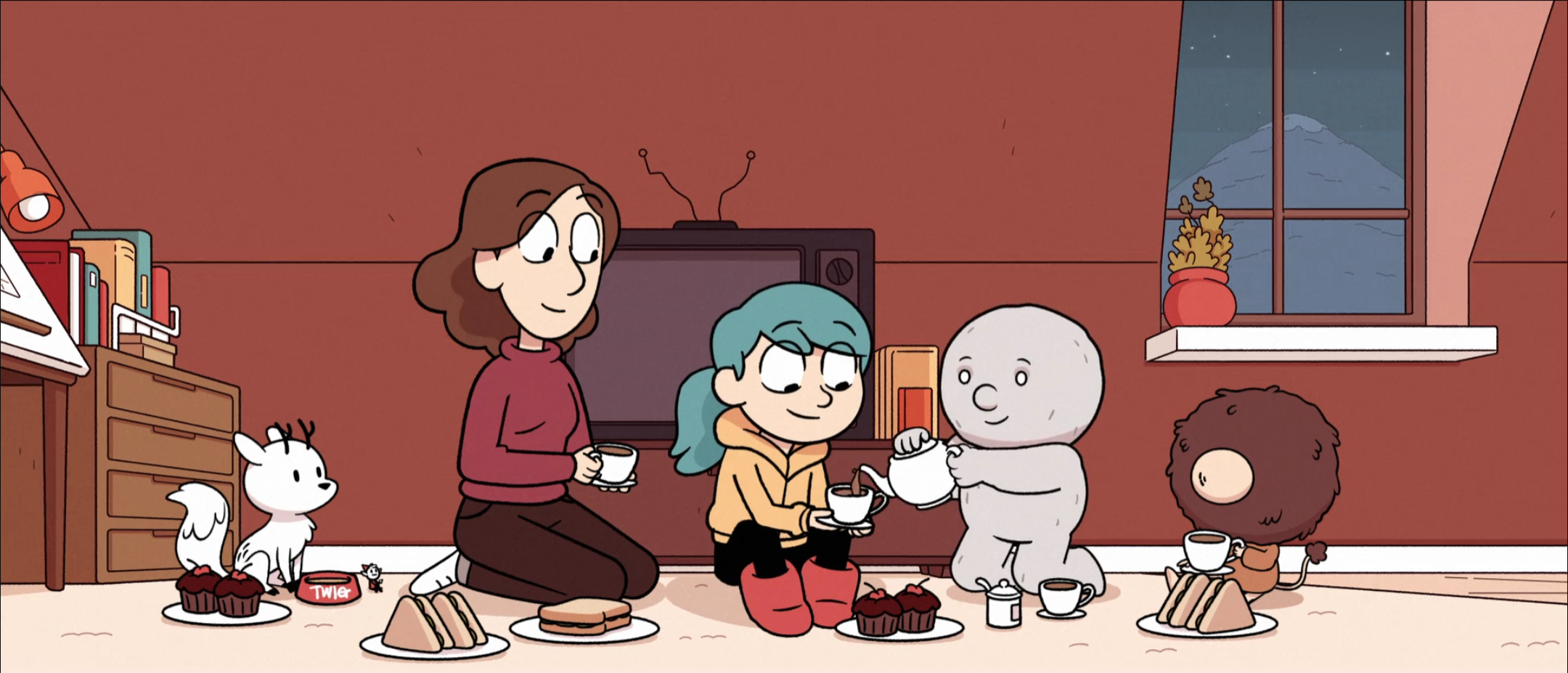 希尔达与山丘之王剧照的剧照