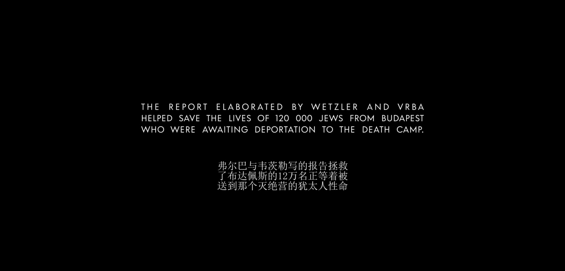 奥斯维辛报告剧照的剧照