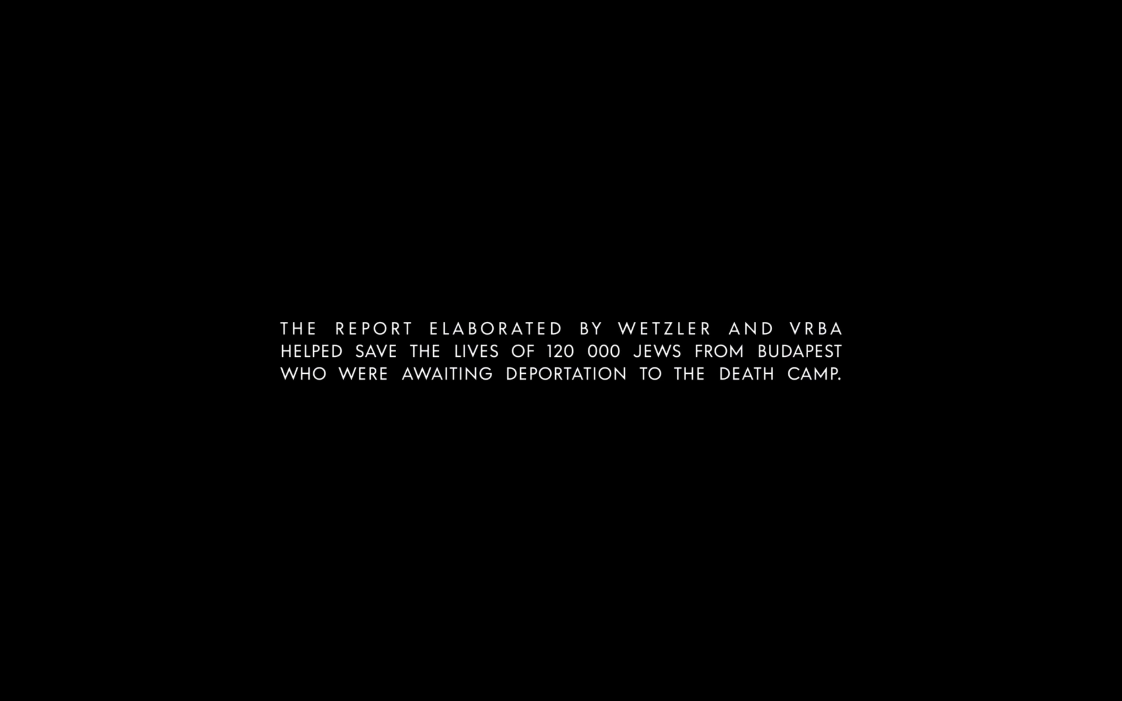 奥斯维辛报告剧照的剧照