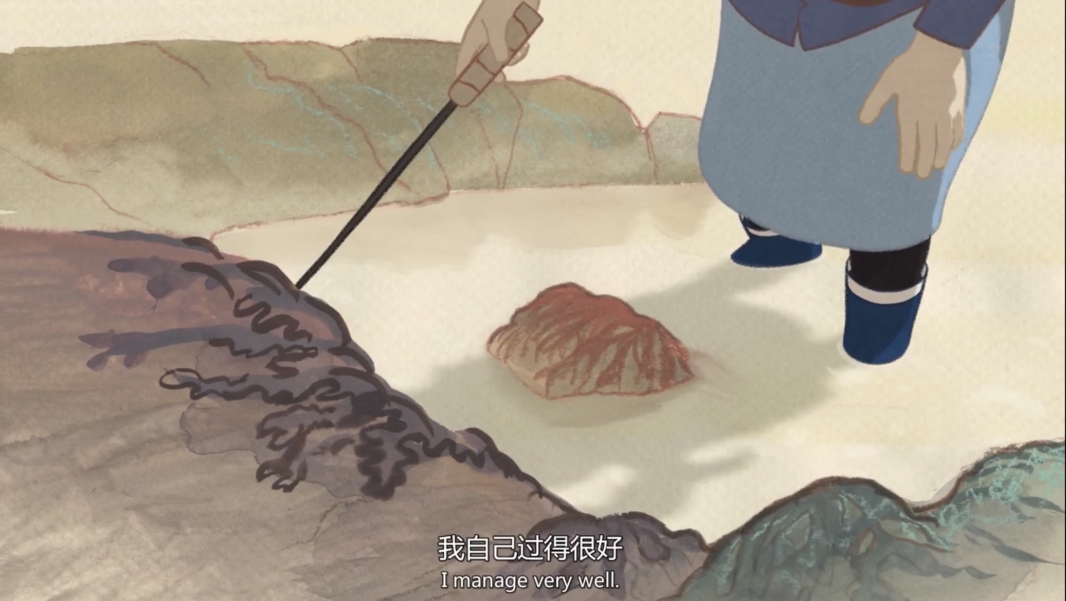 越冬的露易丝剧照的剧照