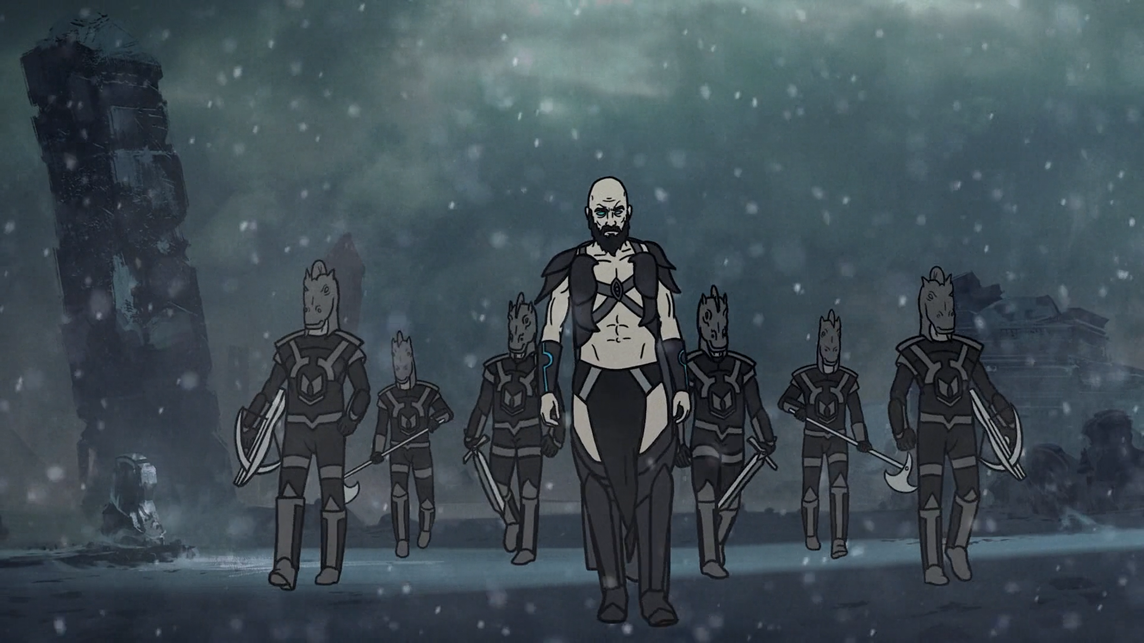 夜脊剧照的剧照