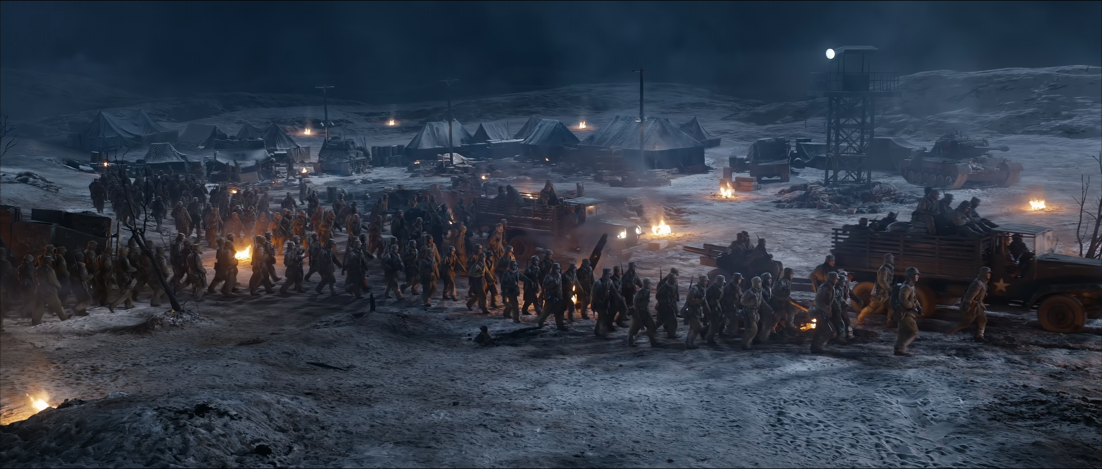 长津湖之水门桥剧照的剧照