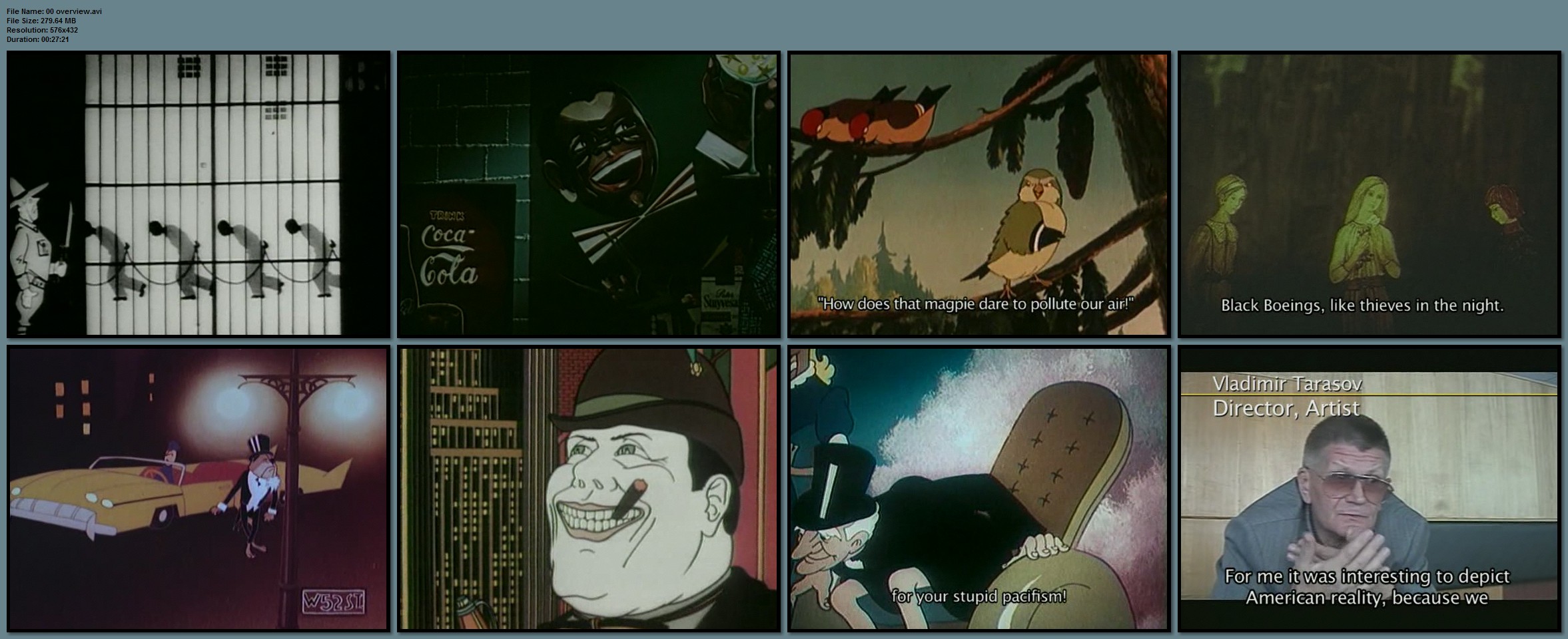 前苏联政治宣传动画辑剧照的剧照