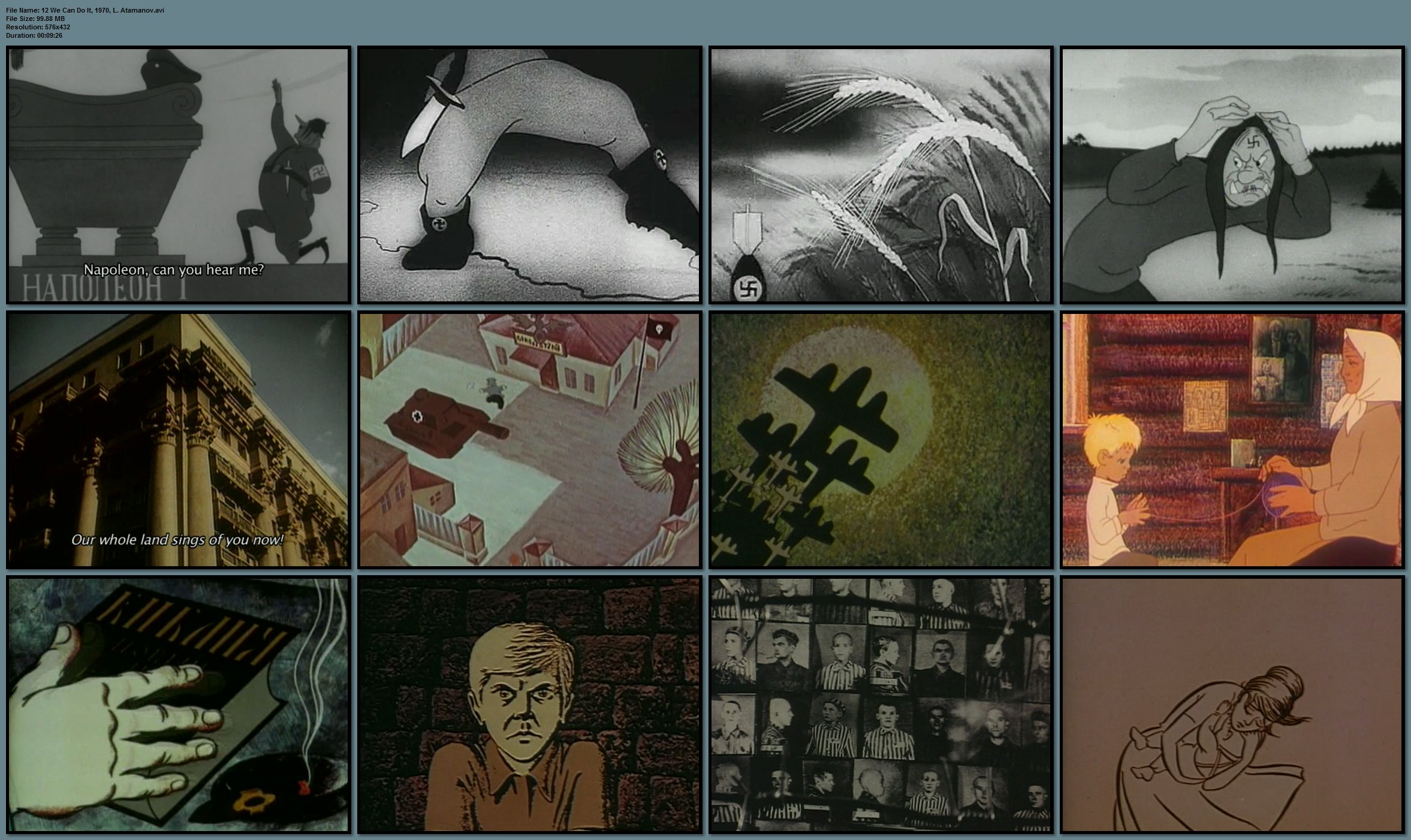 前苏联政治宣传动画辑剧照的剧照