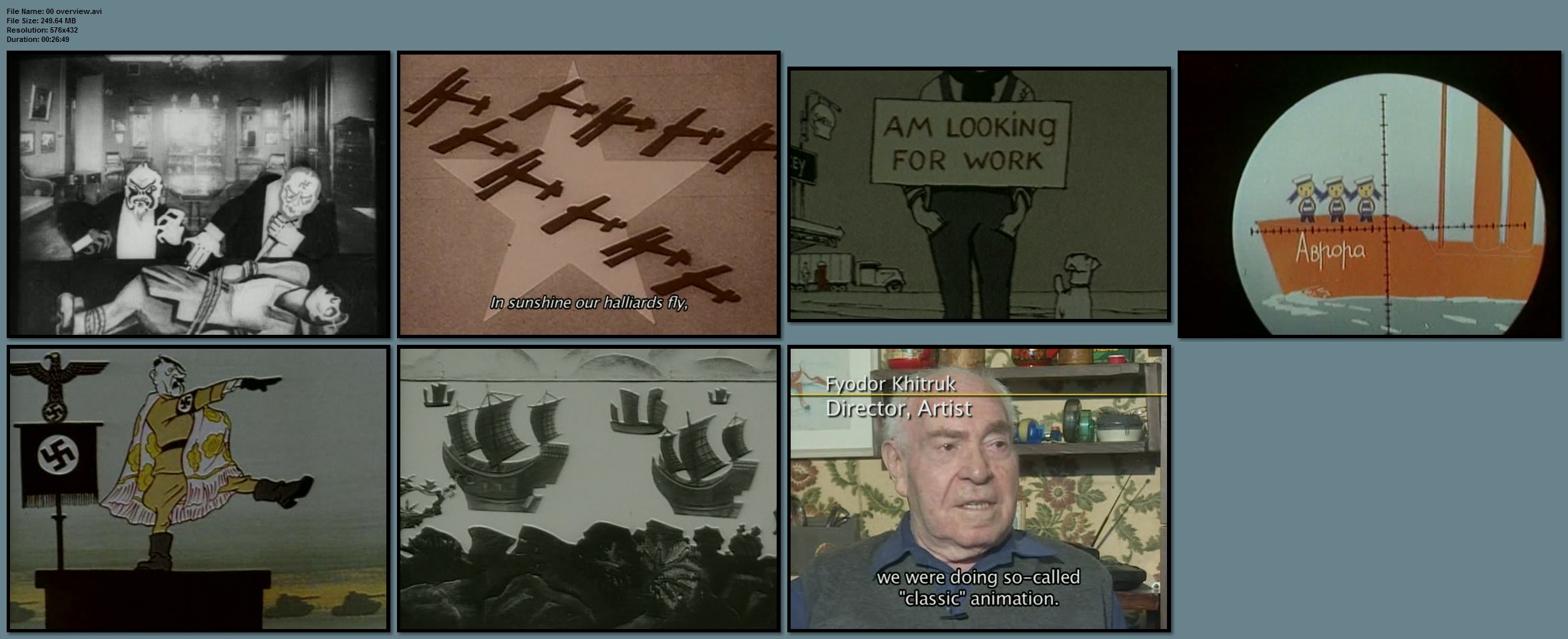 前苏联政治宣传动画辑剧照的剧照