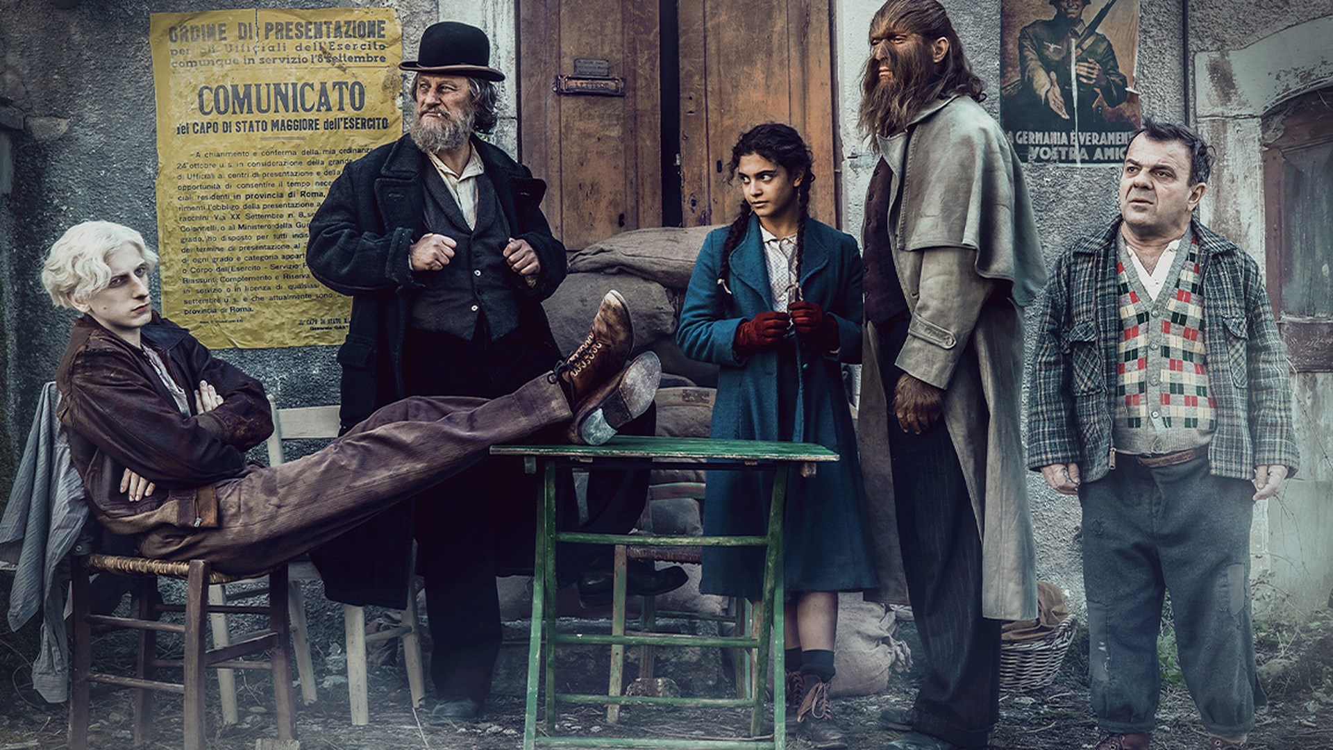 怪人出街剧照的剧照