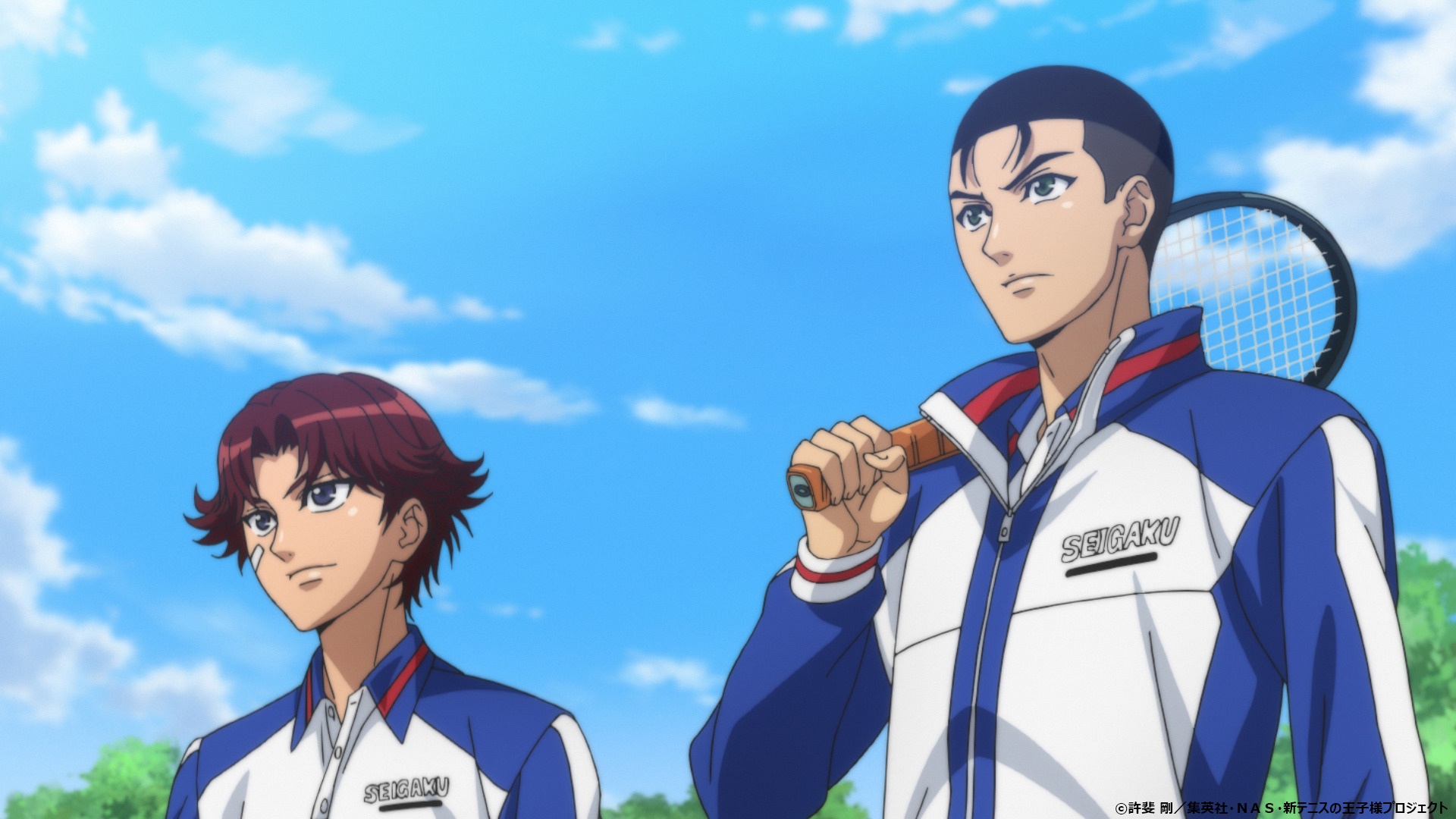 新网球王子 BEST GAMES!! 乾・海堂vs宍戸・凤/大石・菊丸vs柳生・仁王剧照的剧照