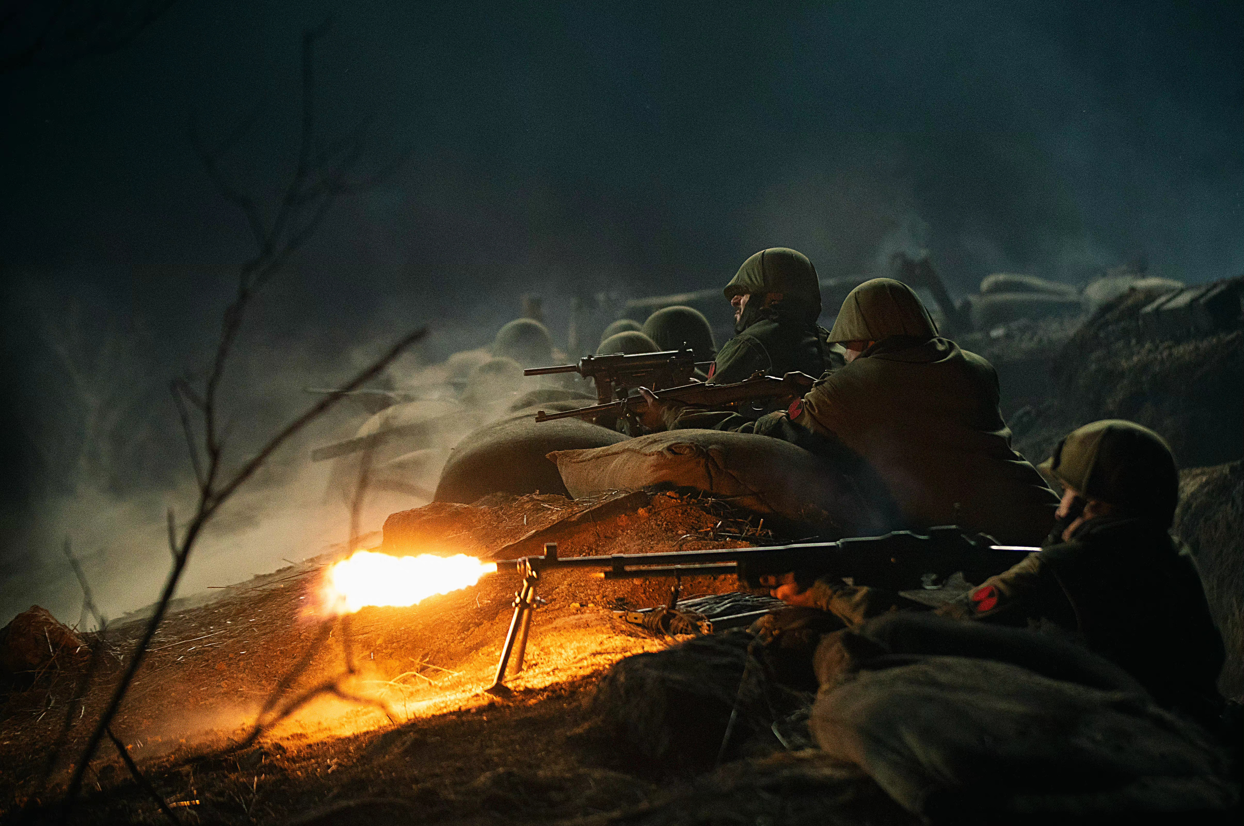 特级英雄黄继光剧照的剧照