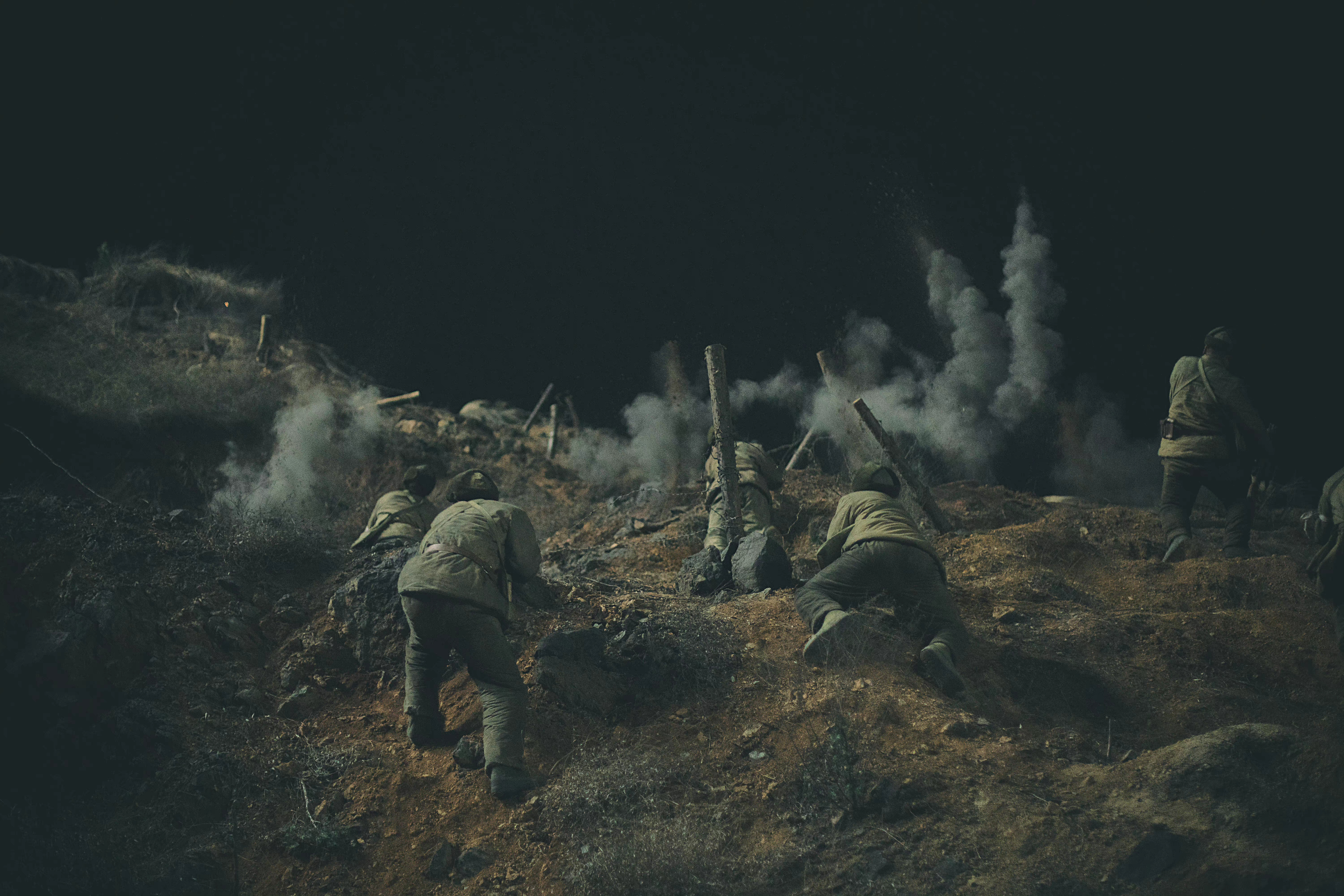 特级英雄黄继光剧照的剧照