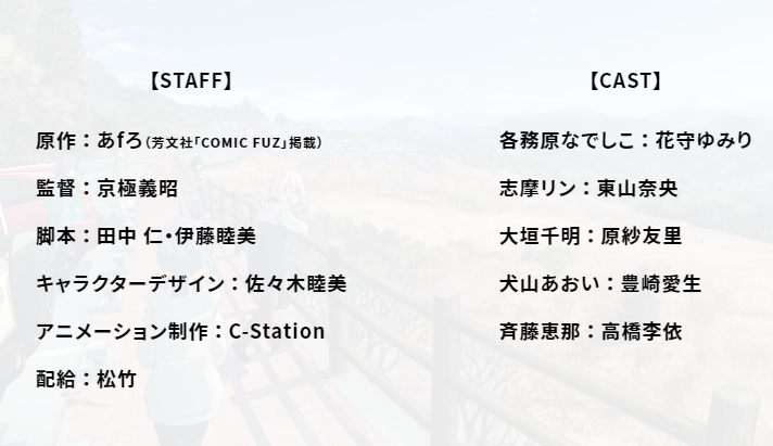 摇曳露营△ 剧场版剧照的剧照