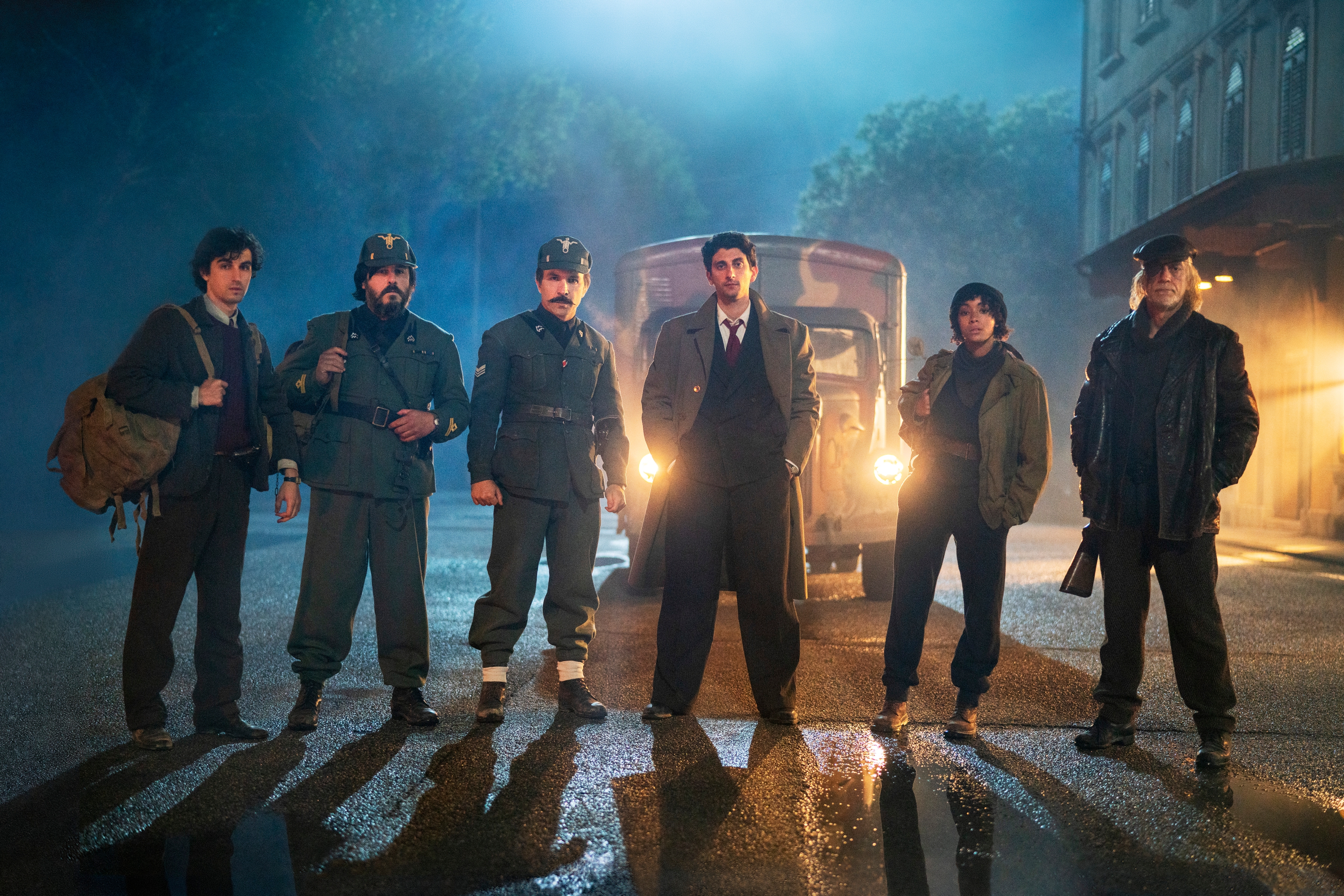 洗劫墨索里尼剧照的剧照