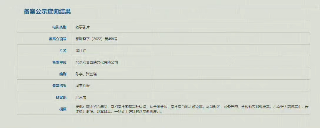 满江红剧照的剧照