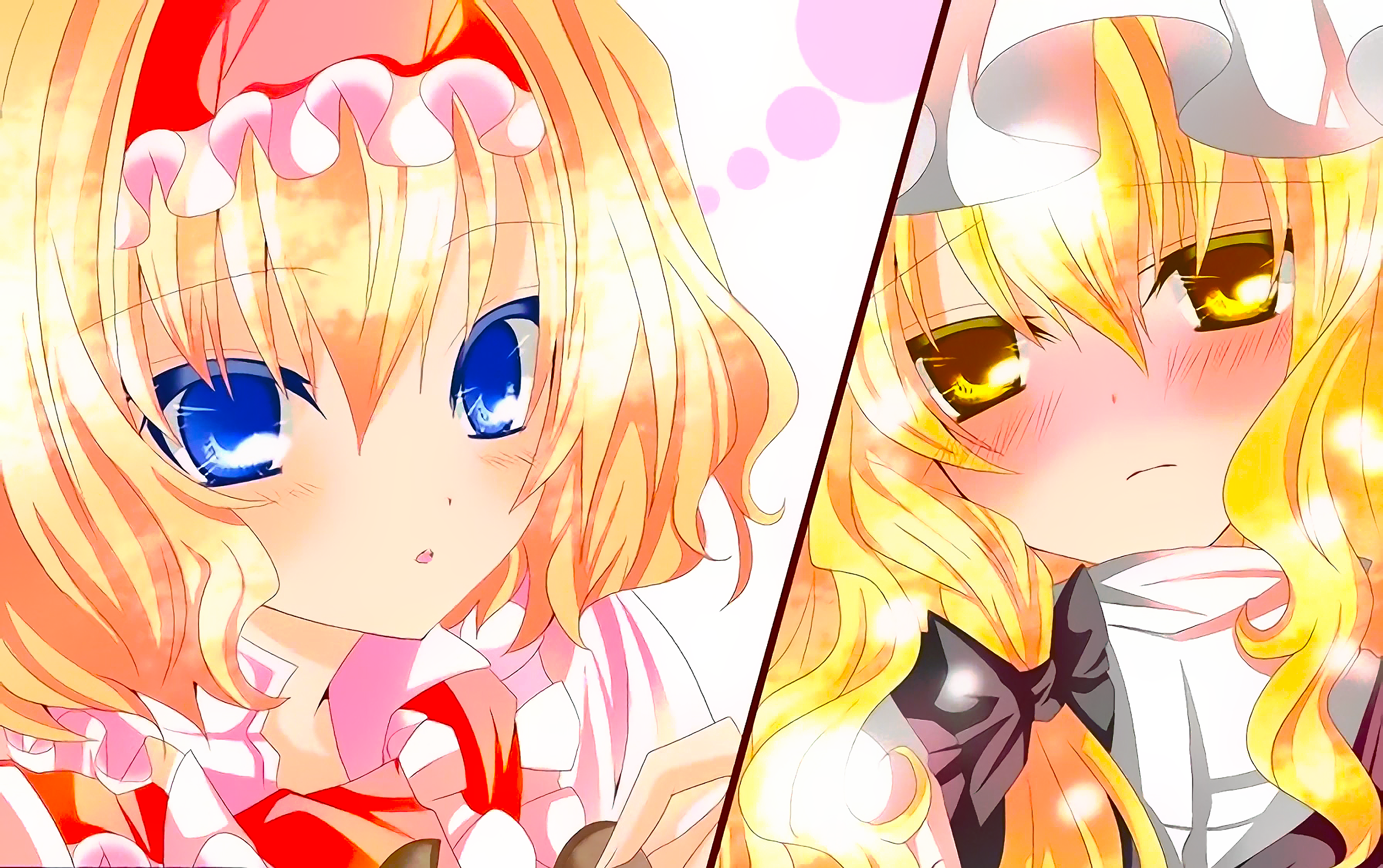 魔理沙与爱丽丝的曲奇☆亲吻剧照的剧照